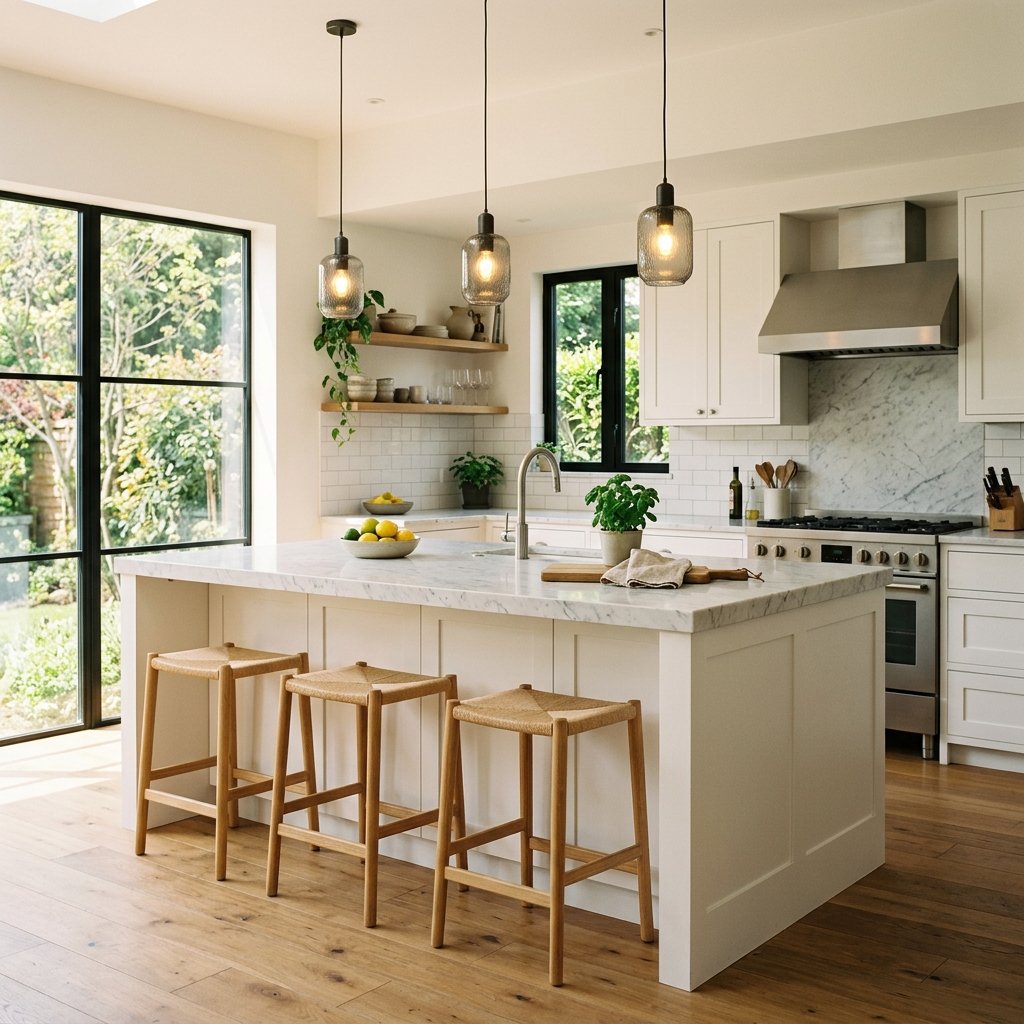 27 Kitchen Island Ideas That Will Make You Want to Renovate Your Kitchen Right Now 2 Kitchen Island Ideas with Seating