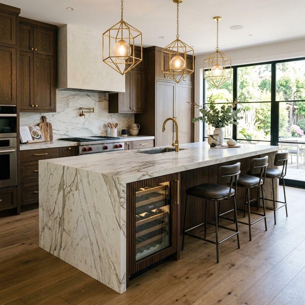 27 Kitchen Island Ideas That Will Make You Want to Renovate Your Kitchen Right Now 23 Luxury Kitchen Island Ideas