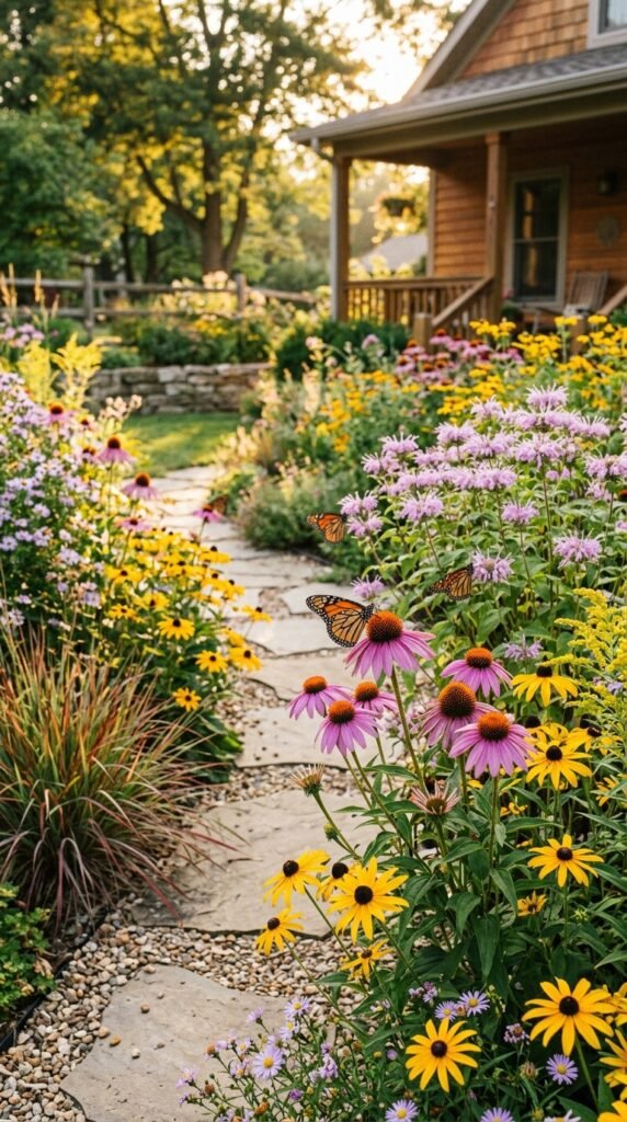 25 Front Yard Landscaping Ideas That Transform Your Home's Exterior 16 Native Plant Front Yard Ideas