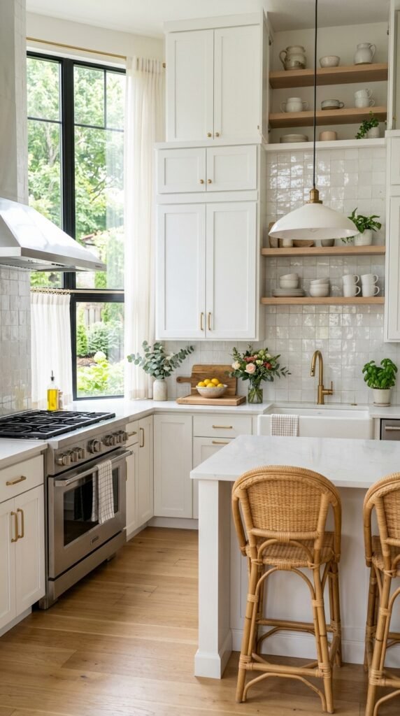 White Kitchen Backsplash Ideas