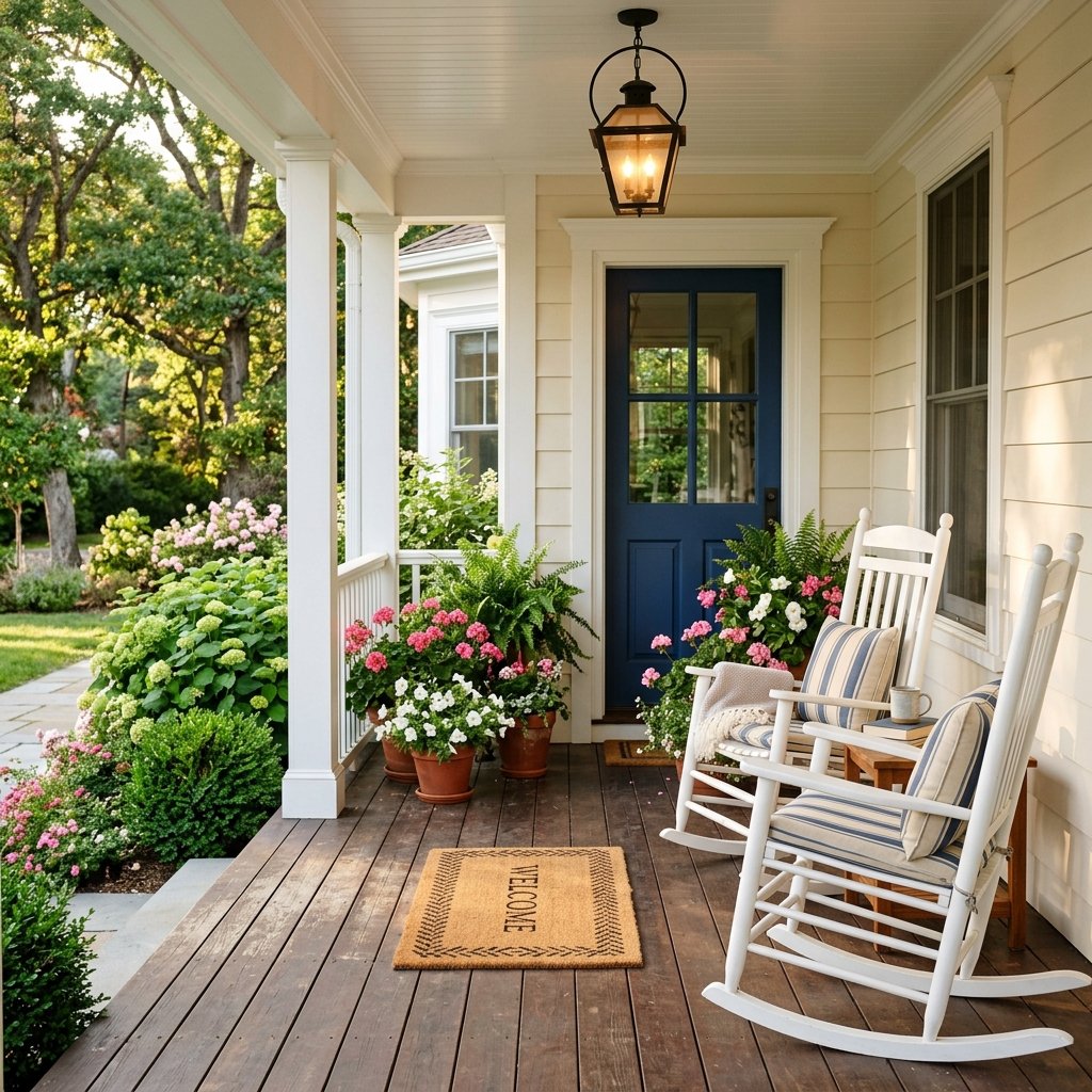 27 Best Outdoor Patio Ideas for Every Style, Budget and Backyard Size 23 Front Porch Patio Ideas
