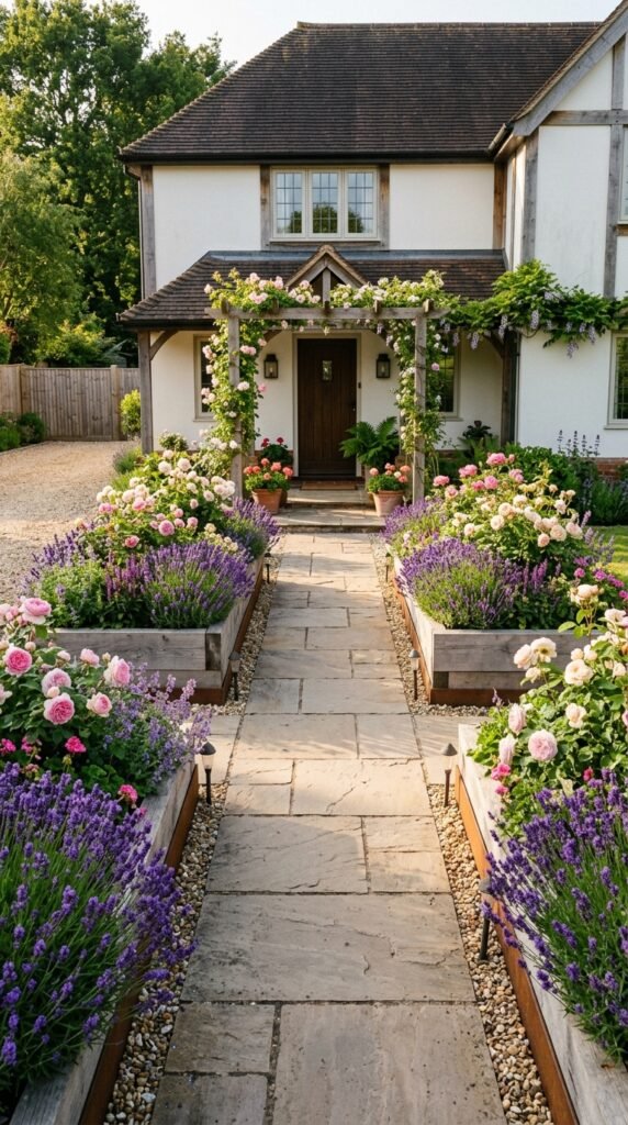 25 Front Yard Landscaping Ideas That Transform Your Home's Exterior 19 Front Yard Raised Garden Bed Ideas