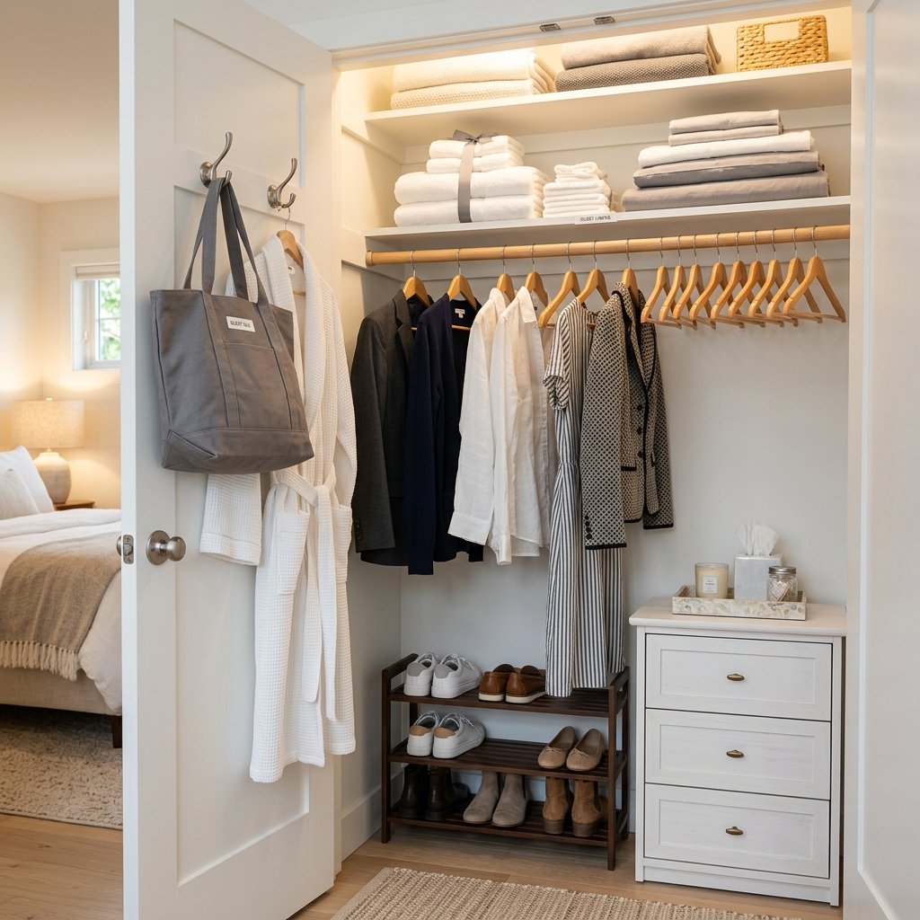 25 Beautiful Guest Bedroom Ideas That Look Expensive 20 Guest Bedroom Closet Ideas