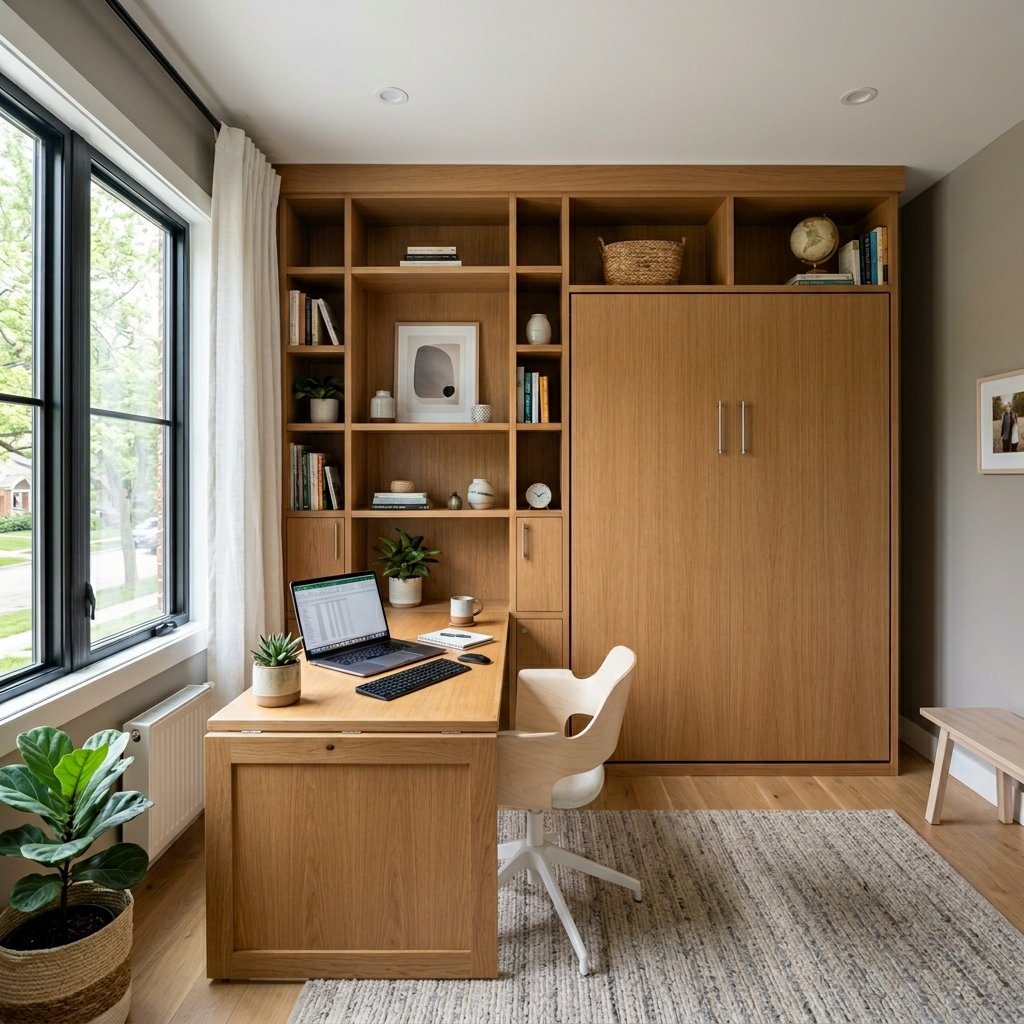 25 Beautiful Guest Bedroom Ideas That Look Expensive 17 Guest Bedroom and Office Combo Ideas