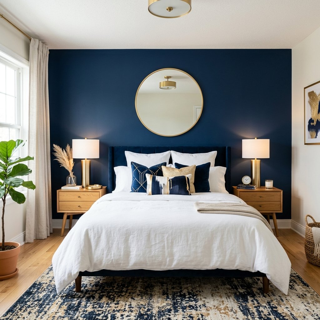 25 Beautiful Guest Bedroom Ideas That Look Expensive 26 Guest Bedroom Accent Wall Ideas