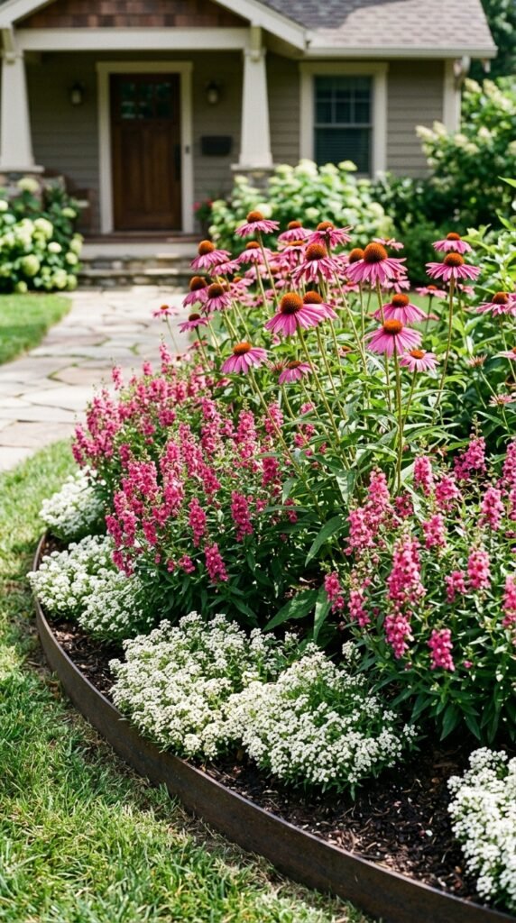 25 Front Yard Landscaping Ideas That Transform Your Home's Exterior 7 Front Yard Flower Bed Ideas