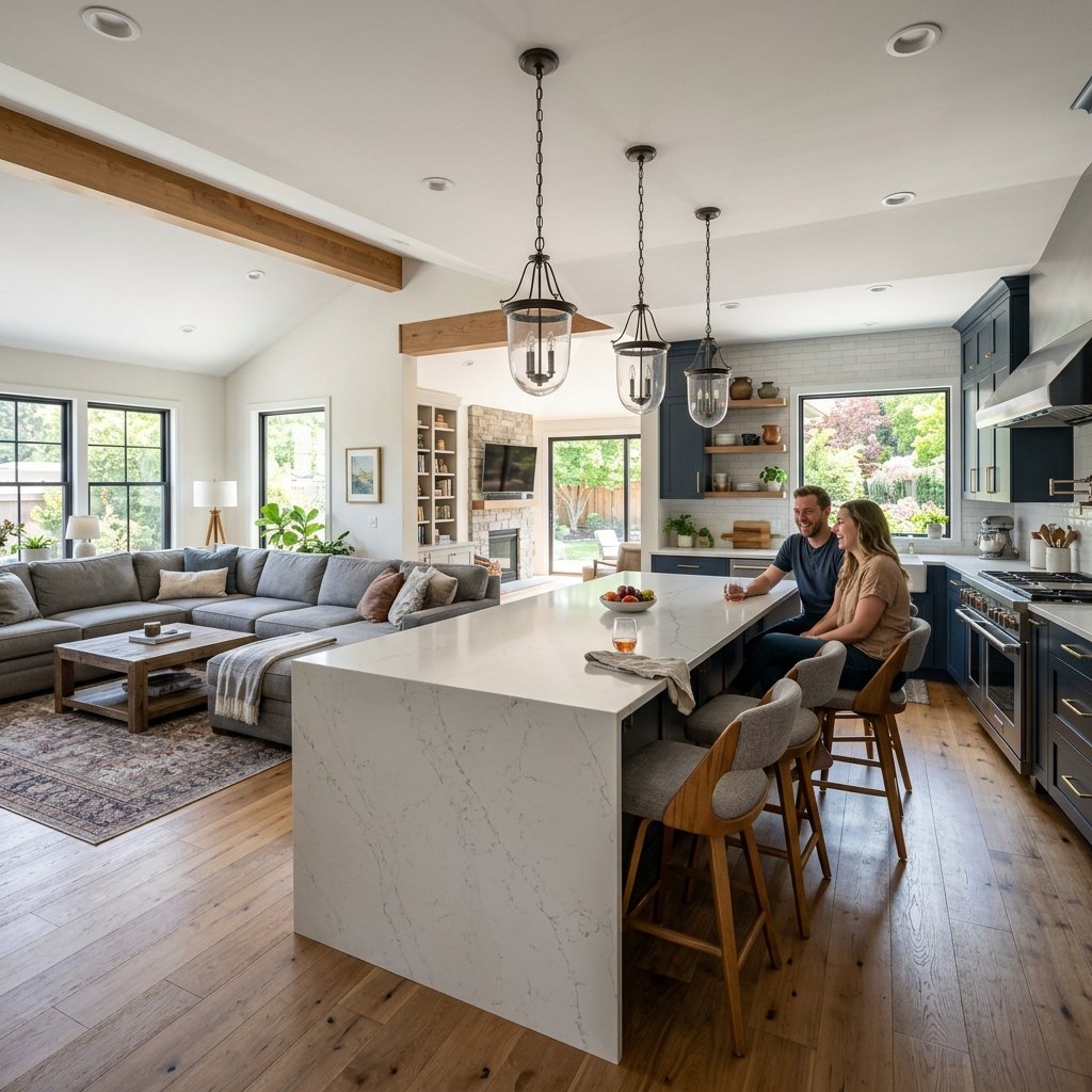 27 Kitchen Island Ideas That Will Make You Want to Renovate Your Kitchen Right Now 21 Kitchen Island Ideas for Open Floor Plan