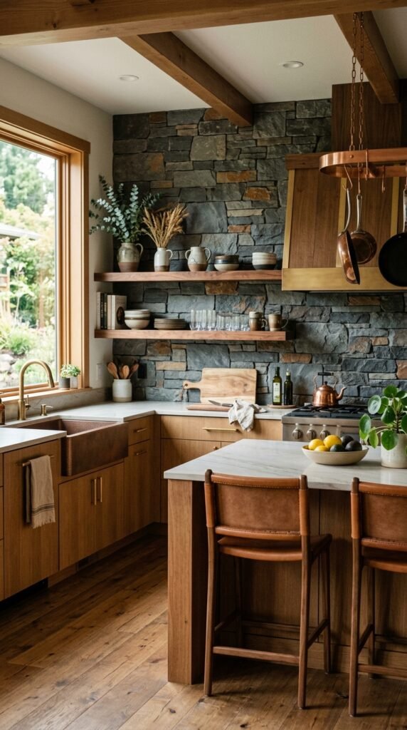 Stone Backsplash Kitchen Ideas