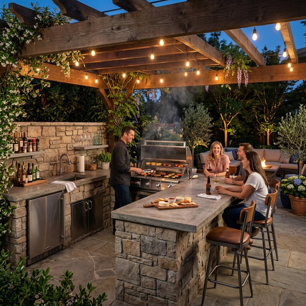 27 Best Outdoor Patio Ideas for Every Style, Budget and Backyard Size 20 Outdoor Kitchen Patio Ideas