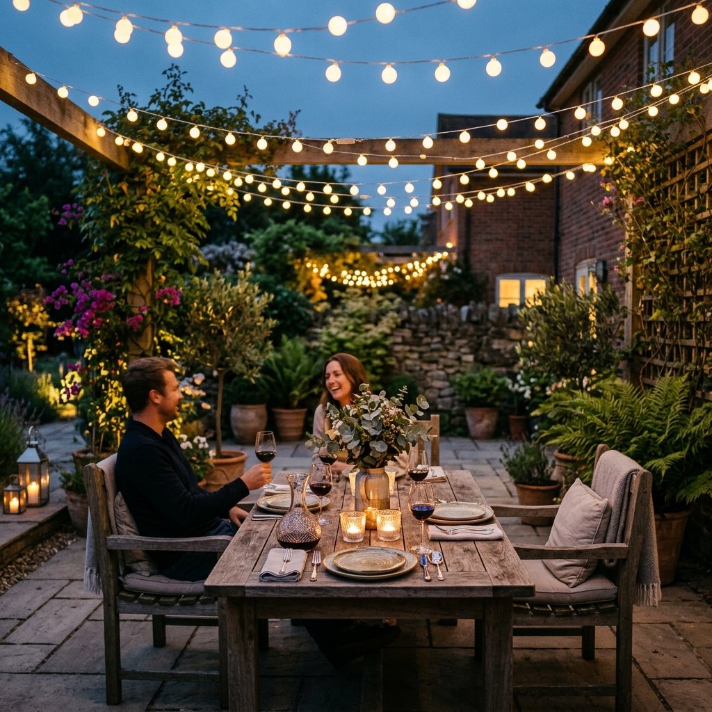 27 Best Outdoor Patio Ideas for Every Style, Budget and Backyard Size 15 Patio Ideas With String Lights