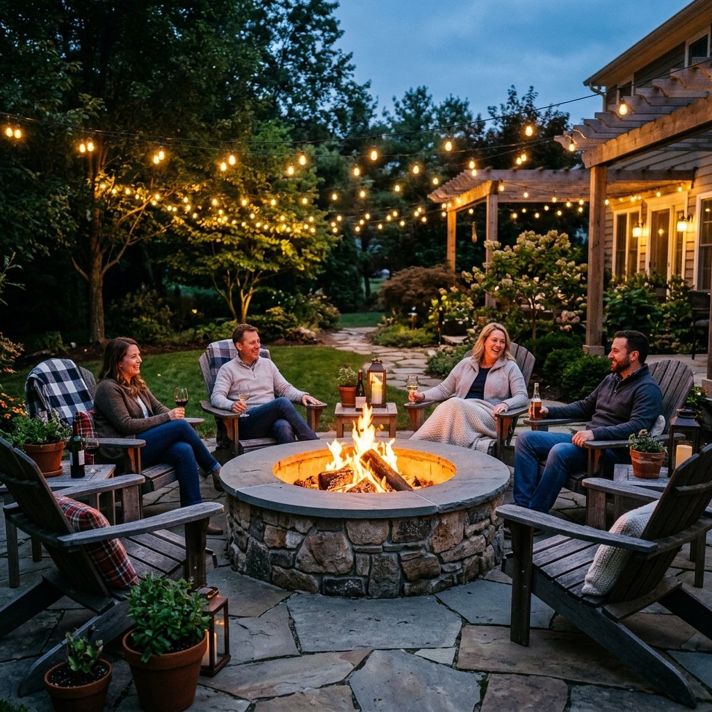 27 Best Outdoor Patio Ideas for Every Style, Budget and Backyard Size 9 Patio Ideas With Fire Pit