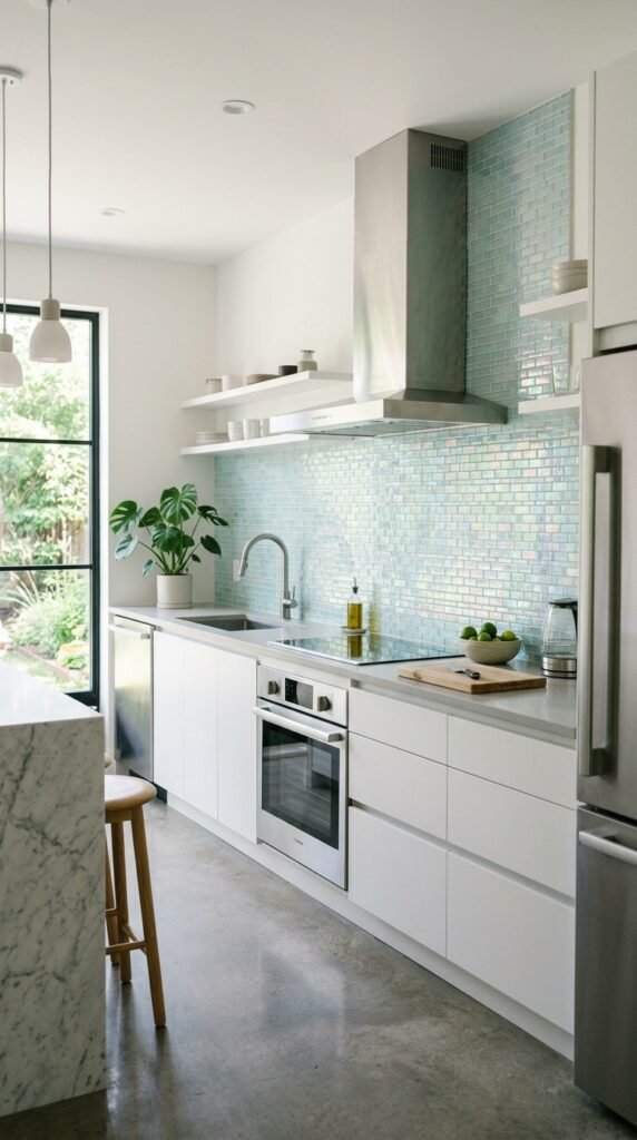 Glass Tile Backsplash Ideas