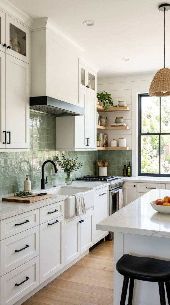 Kitchen Backsplash Ideas With White Cabinets