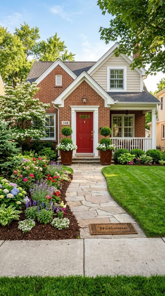 25 Front Yard Landscaping Ideas That Transform Your Home's Exterior 5 Front Yard Curb Appeal Ideas