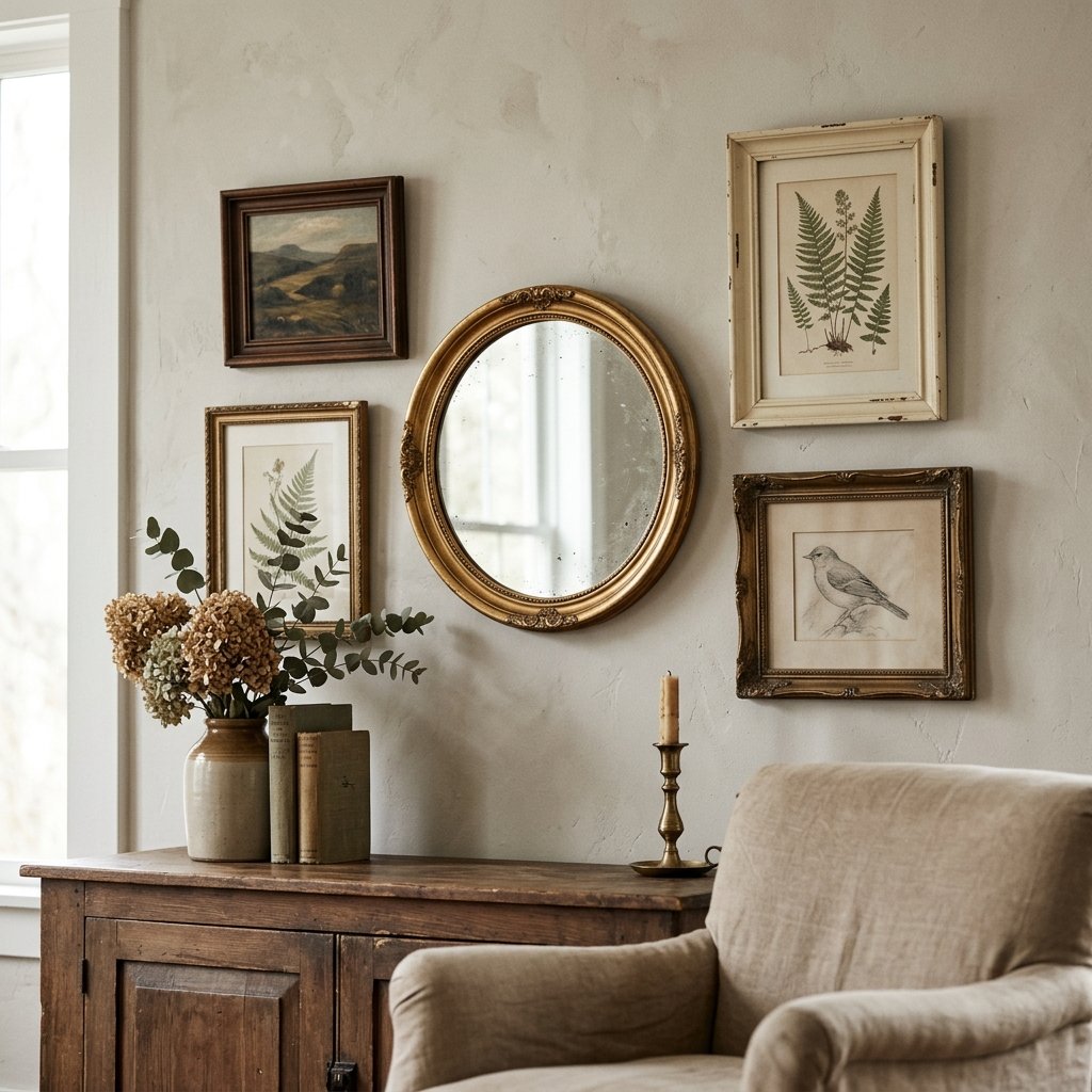 30 Living Room Wall Decor Ideas for Every Style and Space 23 Vintage Living Room Wall Decor Ideas