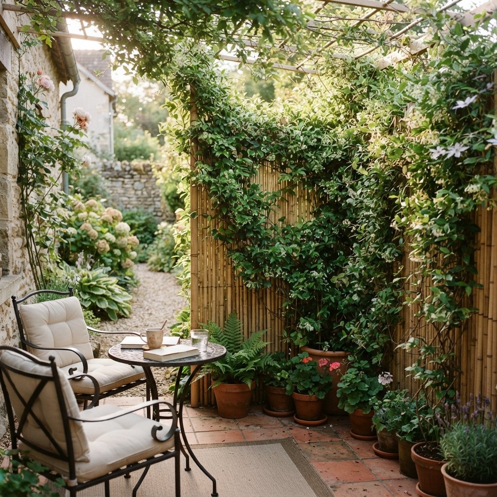 Small Patio Decorating Ideas Privacy Screen
