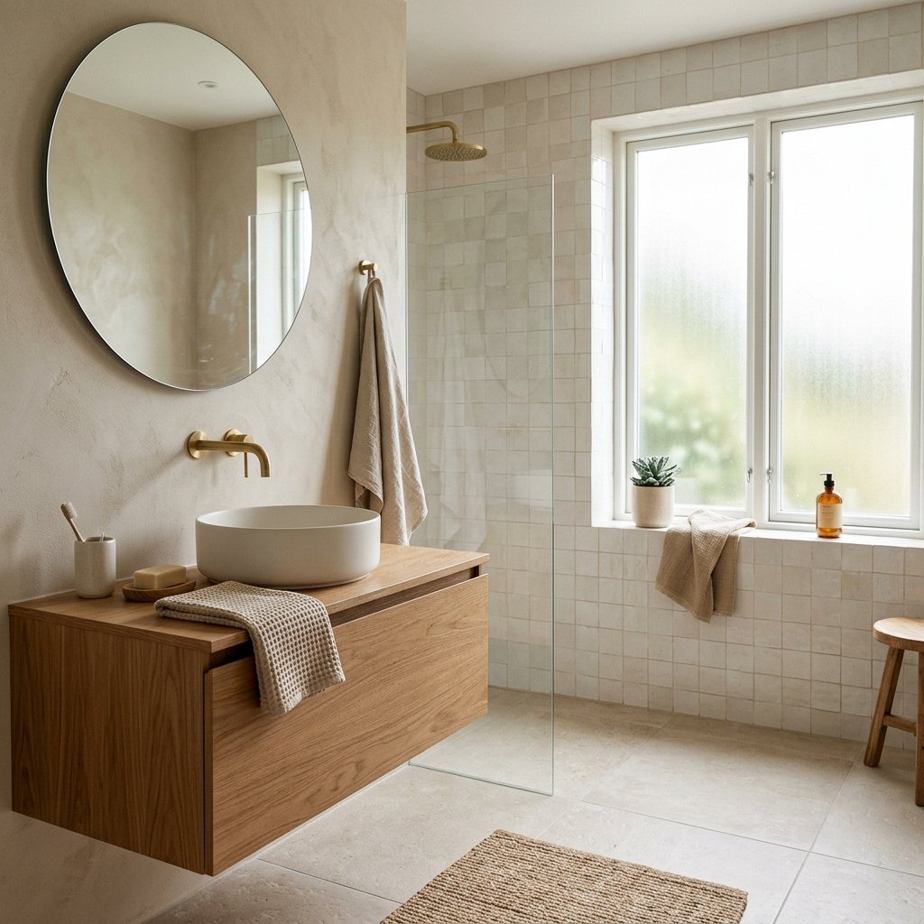 30 Luxury Spa Bathroom Ideas for the Ultimate Self Care Experience 4 Neutral Color Palette Ideas