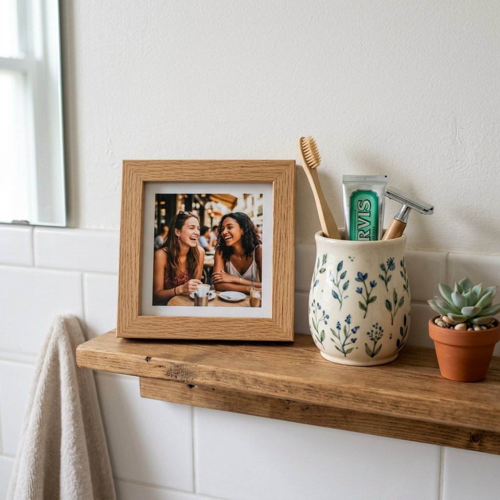 30 Dorm Bathroom Ideas to Make Shared Spaces Feel Like Home 28 Dorm Bathroom Personal Touch Ideas