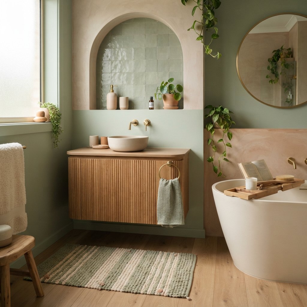 30 Luxury Spa Bathroom Ideas for the Ultimate Self Care Experience 18 Spa Inspired Color Scheme Ideas