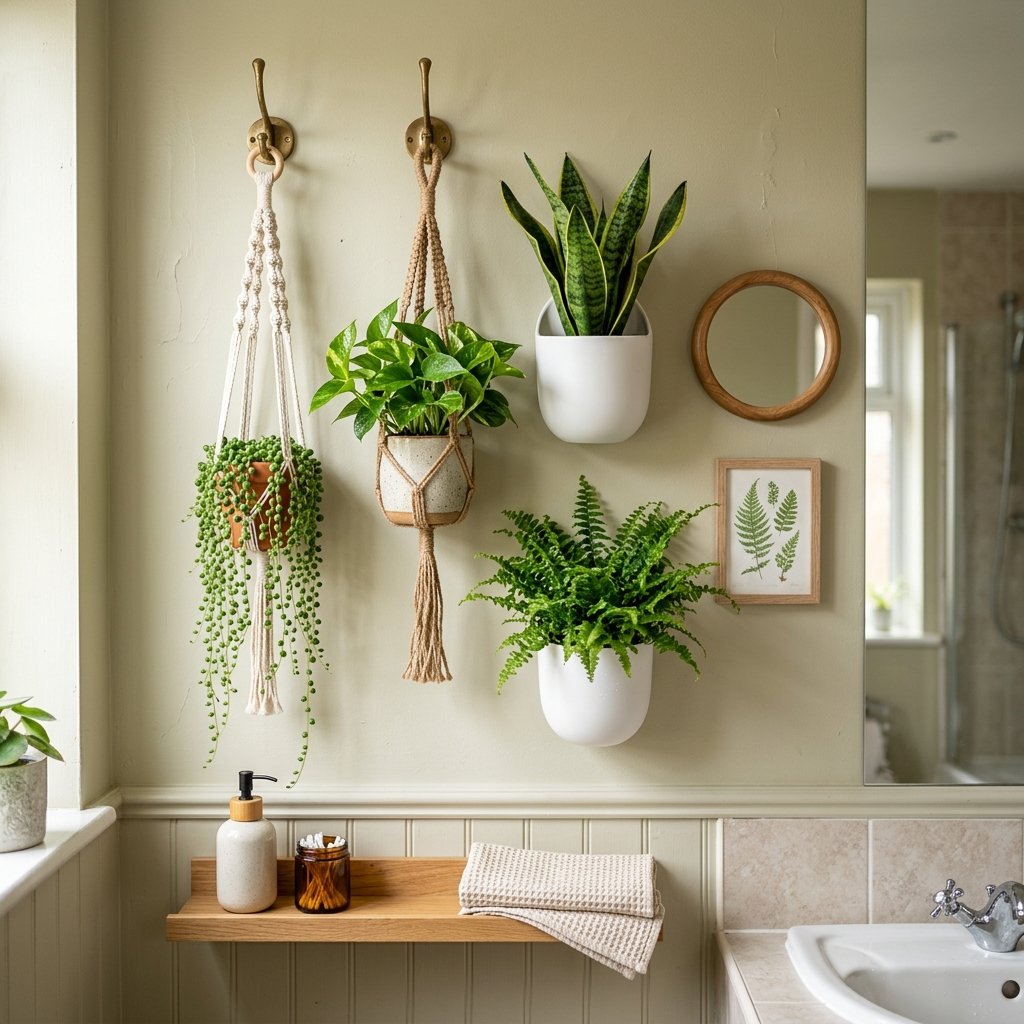30 Bathroom Wall Decor Ideas to Elevate Every Space 12 Bathroom Wall Decor with Greenery Ideas