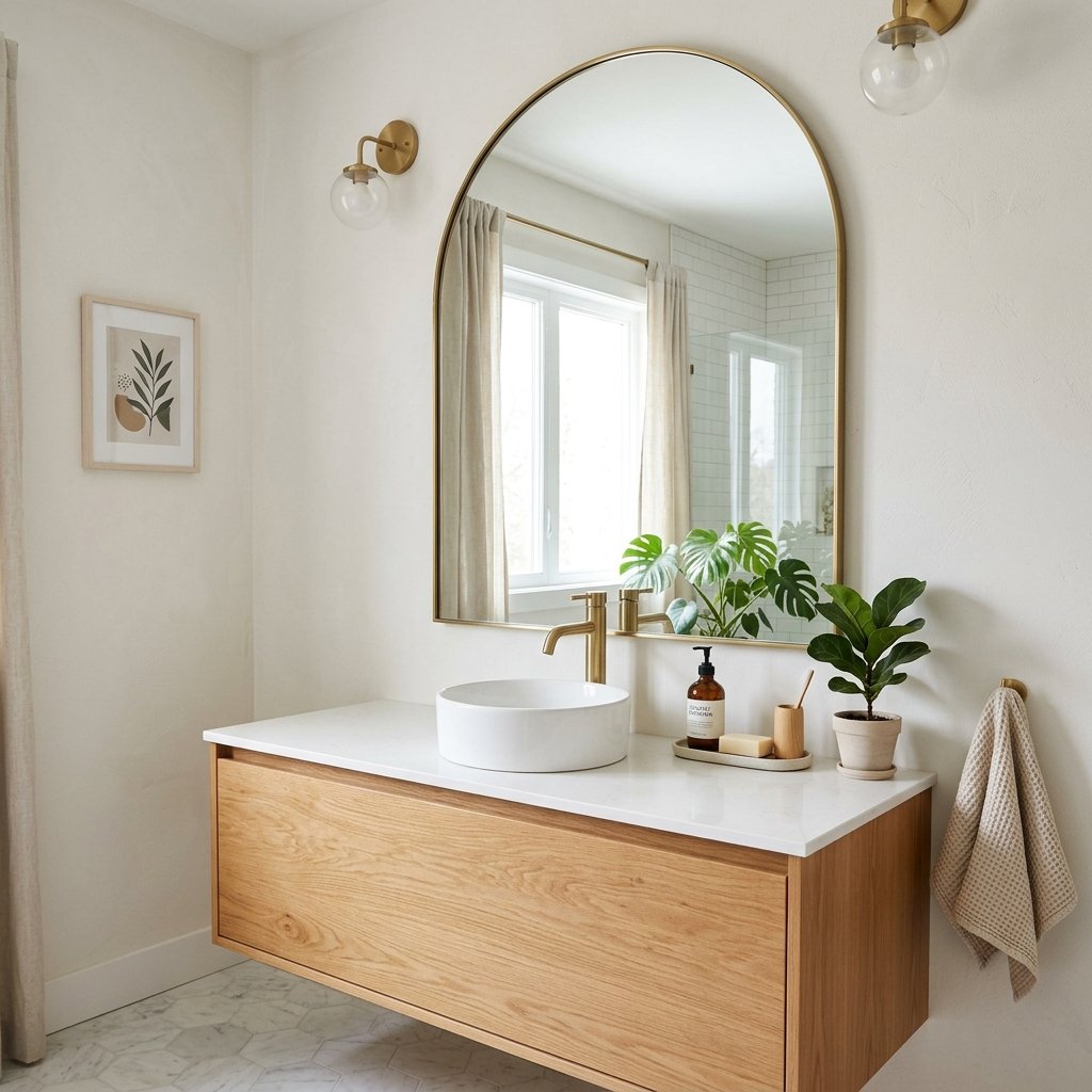 30 Bathroom Wall Decor Ideas to Elevate Every Space 7 Bathroom Wall with Mirrors Ideas