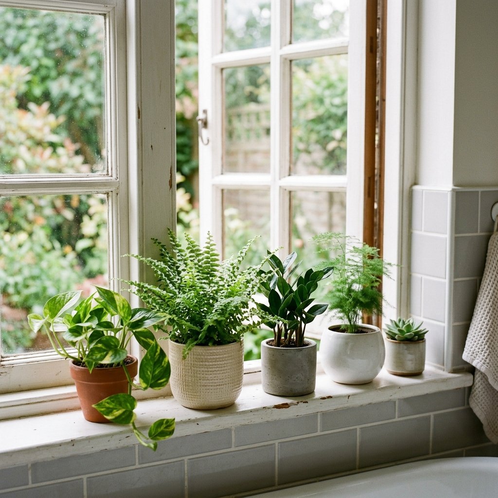 30 Cute Bathroom Ideas to Create a Cozy and Stylish Space 12 Mini Bathroom Plant Ideas