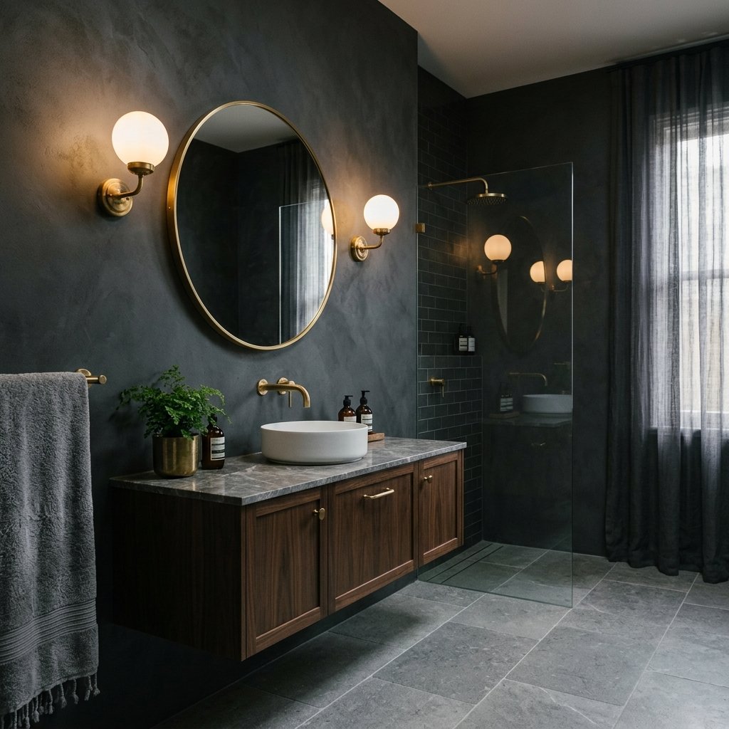 30 Grey Bathroom Ideas to Inspire Your Next Design 4 Charcoal Grey Bathroom Ideas