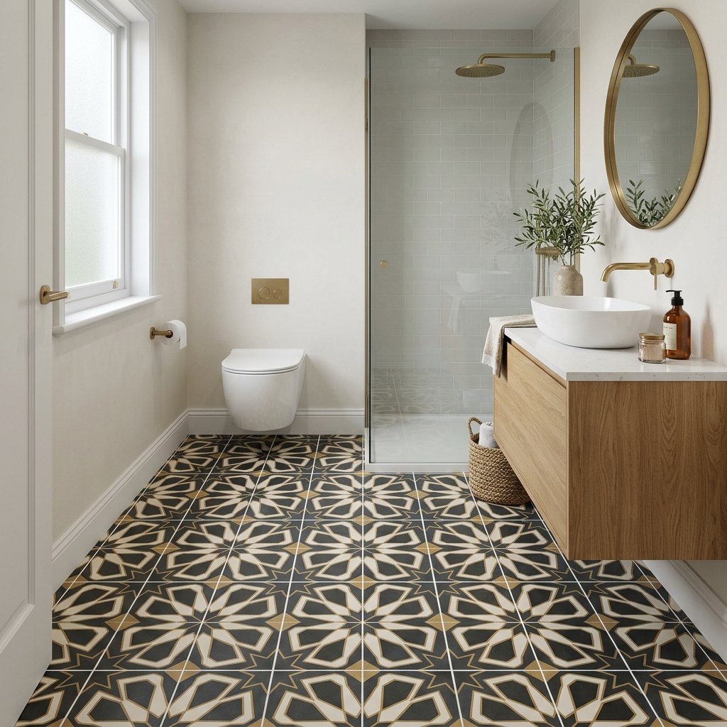 30 Dreamy Bloxburg Bathroom Ideas for Aesthetic House Builds 28 Bathroom Flooring Ideas