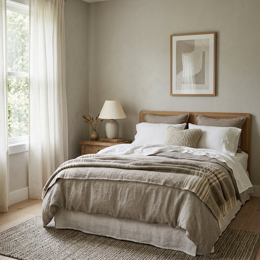 30 Small Bedroom Ideas for Couples That Feel Cozy, Not Cramped 4 Neutral Color Palette Ideas
