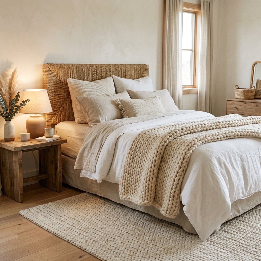 30 Ikea Bedroom Ideas for a Modern, Minimalist and Functional Room 29 Cozy Textured Ikea Bedroom Ideas