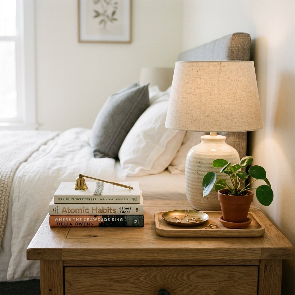 30 Ikea Bedroom Ideas for a Modern, Minimalist and Functional Room 19 Bedside Table Styling Ikea Bedroom Ideas