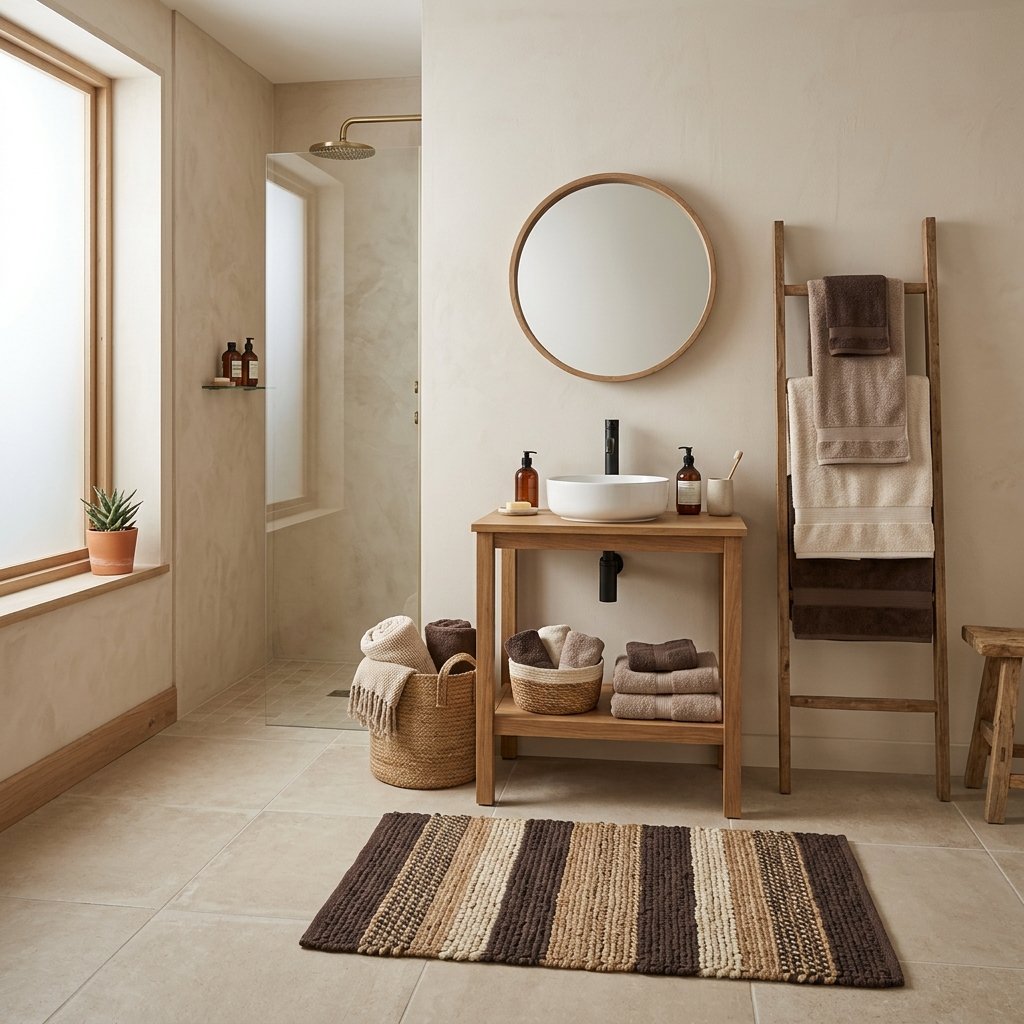 Fall Bathroom Bloxburg Ideas: 30 Cozy Autumn Inspiration Picks 10 Neutral Beige and Brown Bathroom Ideas