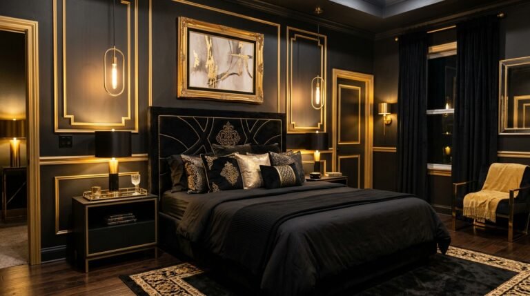 Black Bedroom Ideas