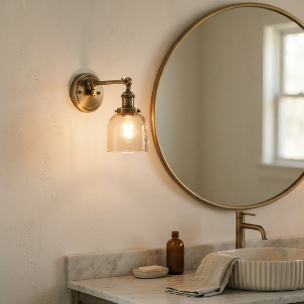30 Bathroom Lighting Ideas to Brighten Your Space in Style 6 Wall Sconce Lighting Ideas