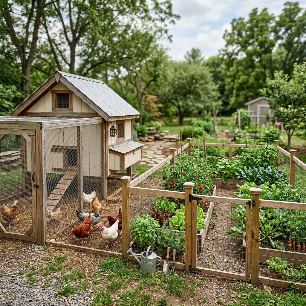 30 Chicken Coop Ideas for Every Backyard and Budget 29 Chicken Coop Ideas with Fenced Gardens
