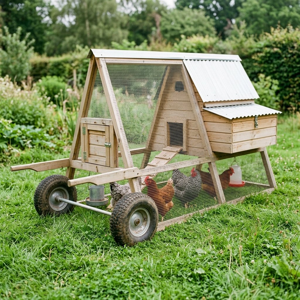 30 Chicken Coop Ideas for Every Backyard and Budget 25 Chicken Tractor Coop Ideas