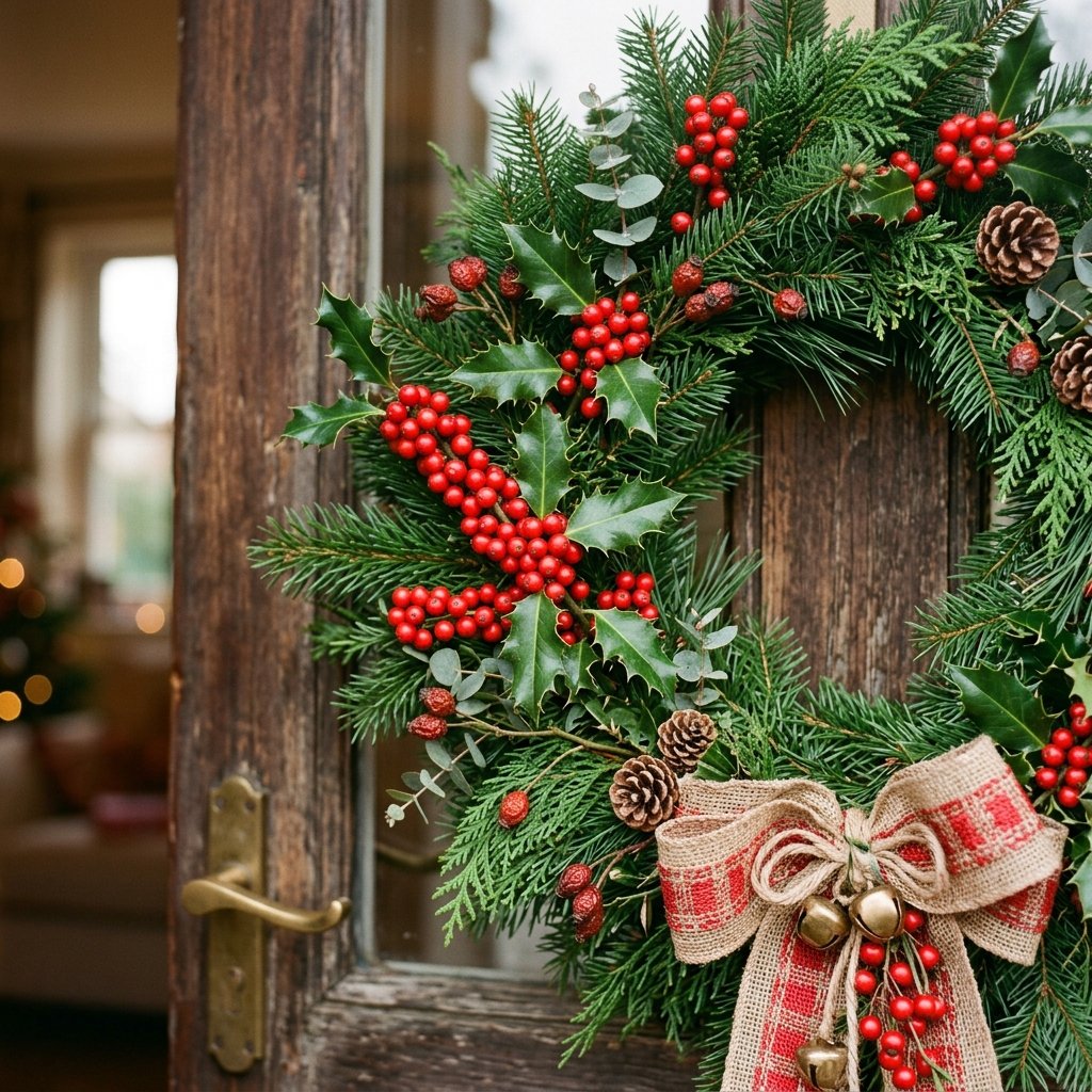 30 Modern Front Porch Christmas Decor Ideas: to Elevate Your Holiday Home 25 Berry and Holly Accent Ideas