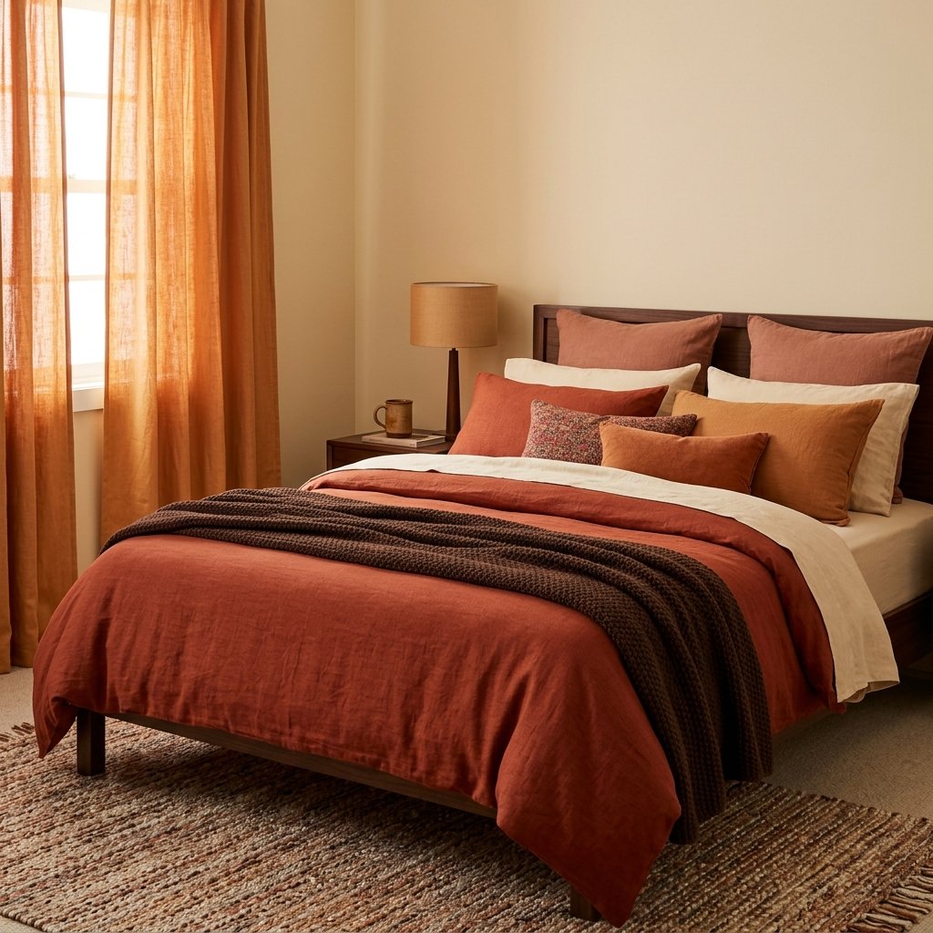 30 Gorgeous Fall Themed Bedroom Ideas: That Feel Cozy and Effortless 18 Cinnamon and Spice Color Palette Ideas