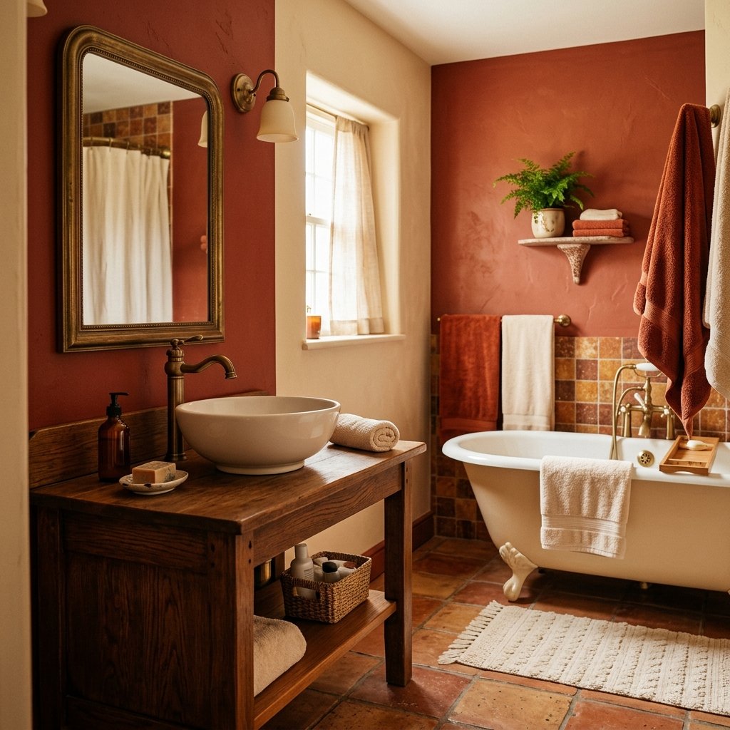 Fall Bathroom Bloxburg Ideas: 30 Cozy Autumn Inspiration Picks 26 Cinnamon and Spice Color Palette Ideas