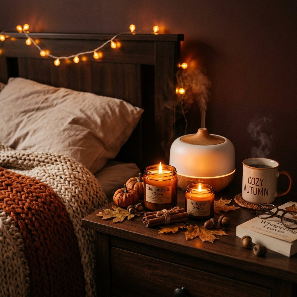 30 Aesthetic Fall Bedroom Ideas for a Cozy Autumn Vibe 21 Cinnamon and Spice Scent Ideas
