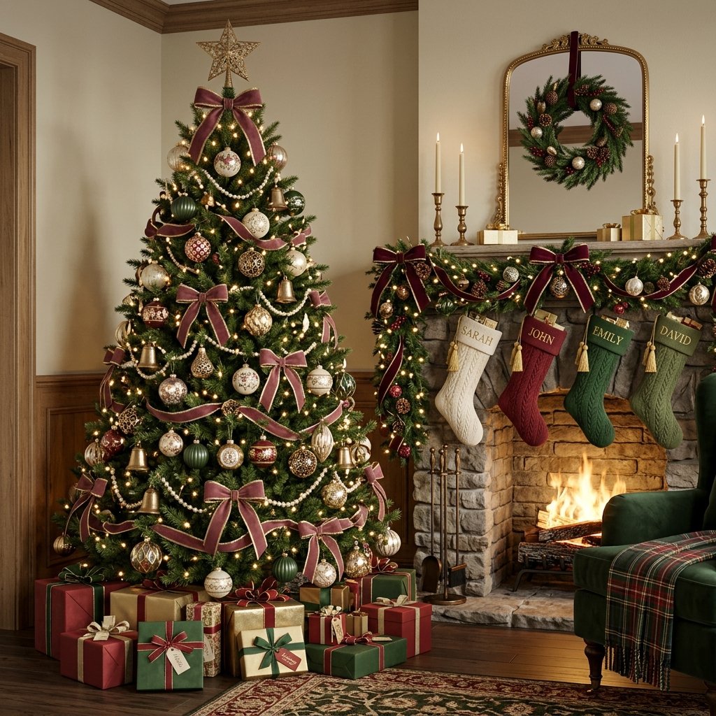 30 Vintage Christmas Decor Ideas That Bring Classic Holiday Charm to Your Home 15 Classic Red and Green Decor Ideas