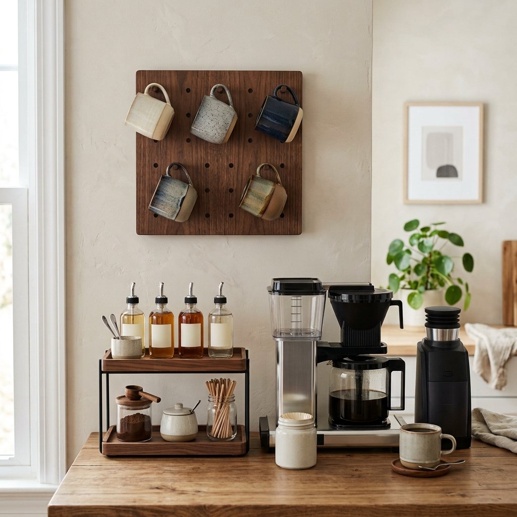 30 Kitchen Organization Ideas: Ways to Transform Every Corner 24 Coffee Station Organization Ideas