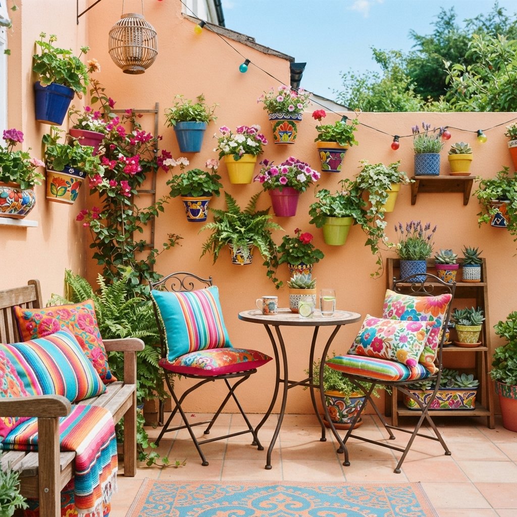 Colorful Small Patio Ideas