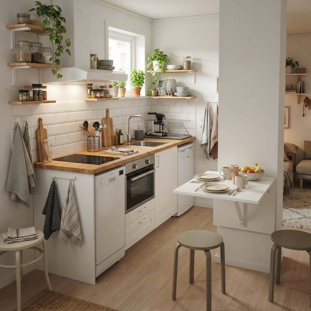 30 IKEA Kitchen Ideas: Inspiring Ways to Reimagine Your Space 28 Compact IKEA Kitchen Ideas