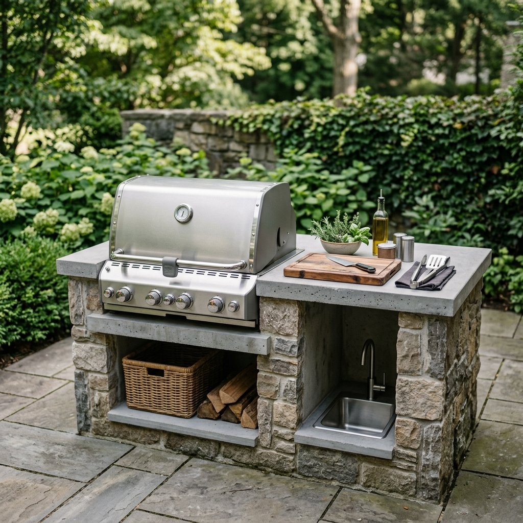 30 Small Backyard Ideas for Every Style and Space 13 Small Backyard Ideas for Outdoor Kitchen