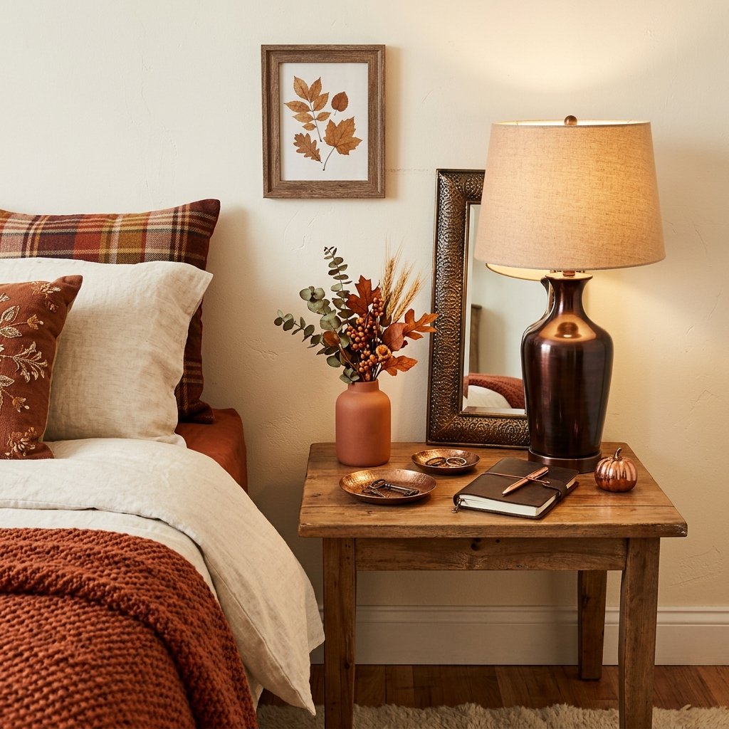 30 Gorgeous Fall Themed Bedroom Ideas: That Feel Cozy and Effortless 28 Copper and Bronze Accent Ideas