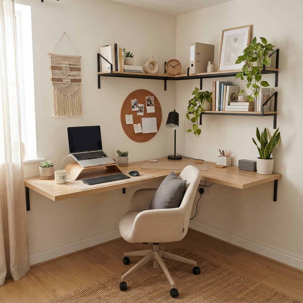 30 Study Room Ideas to Spark Focus and Creativity 16 Corner Study Room Ideas