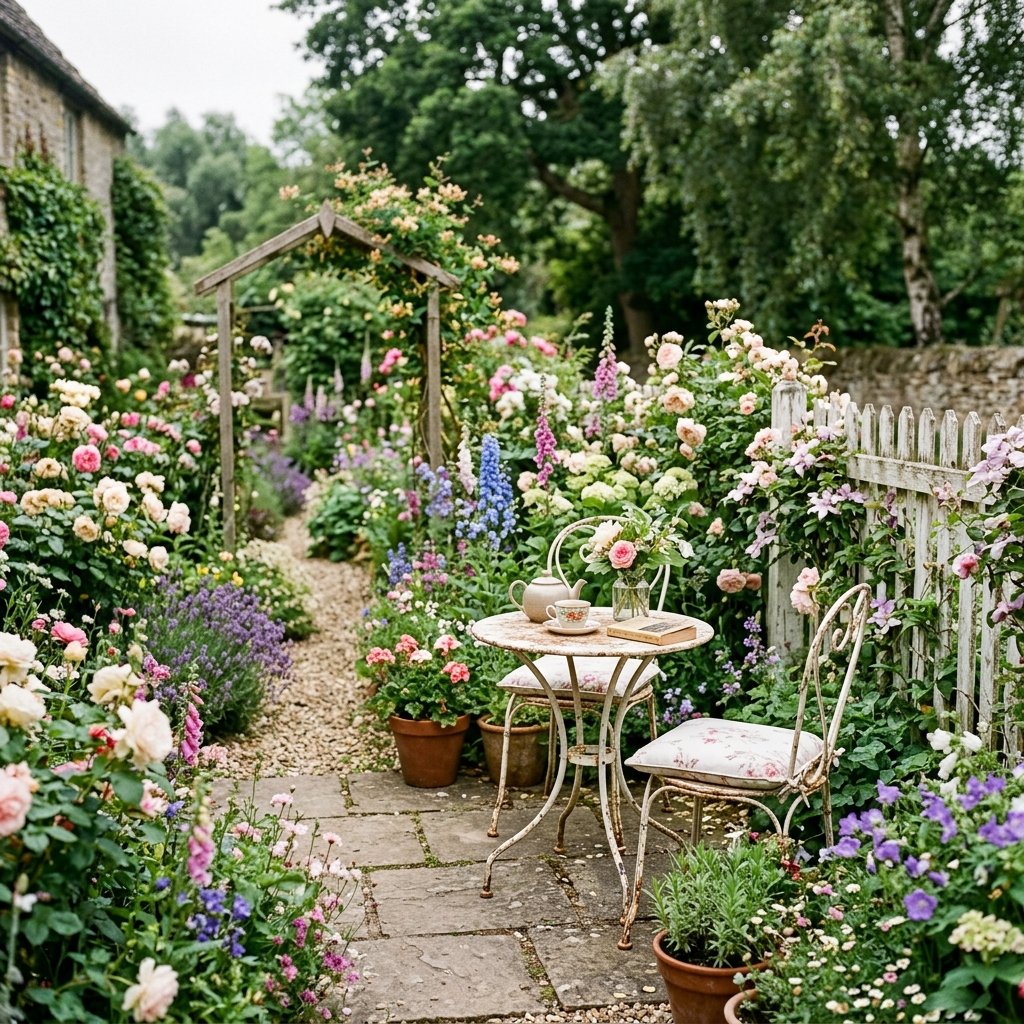 30 Small Backyard Ideas for Every Style and Space 26 Small Backyard Cottage Style Ideas