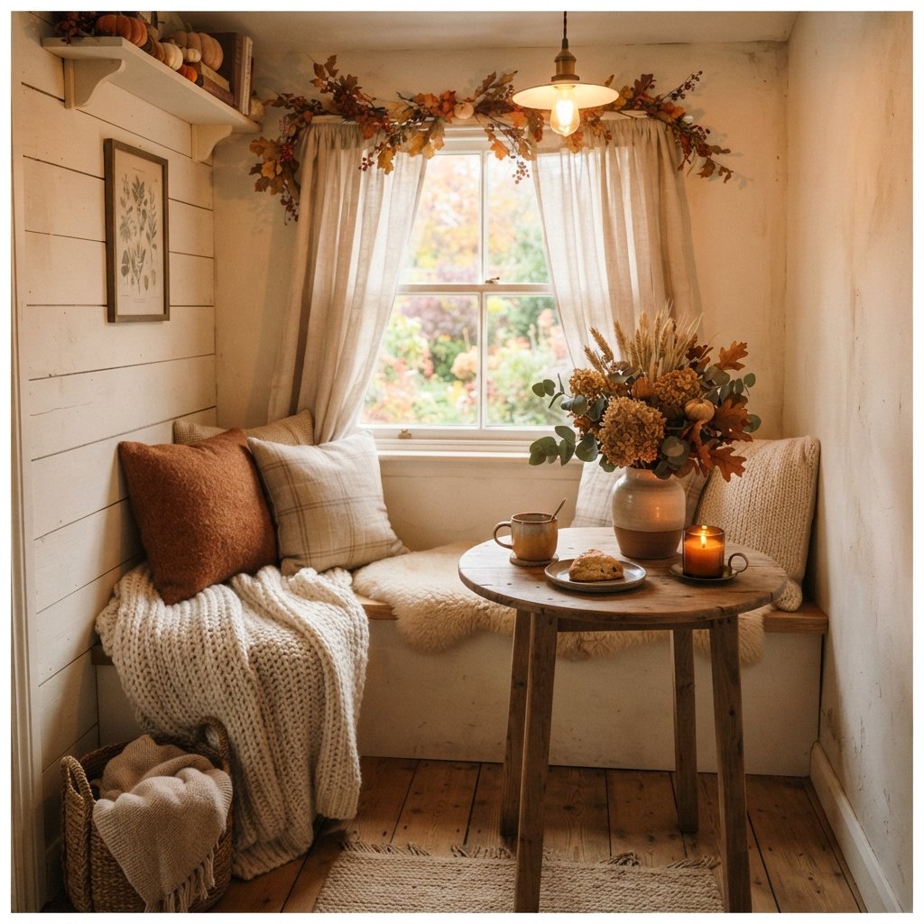 30 Fall Kitchen Ideas: To Warm Up Your Space This Season 10 Cozy Kitchen Nook Fall Kitchen
