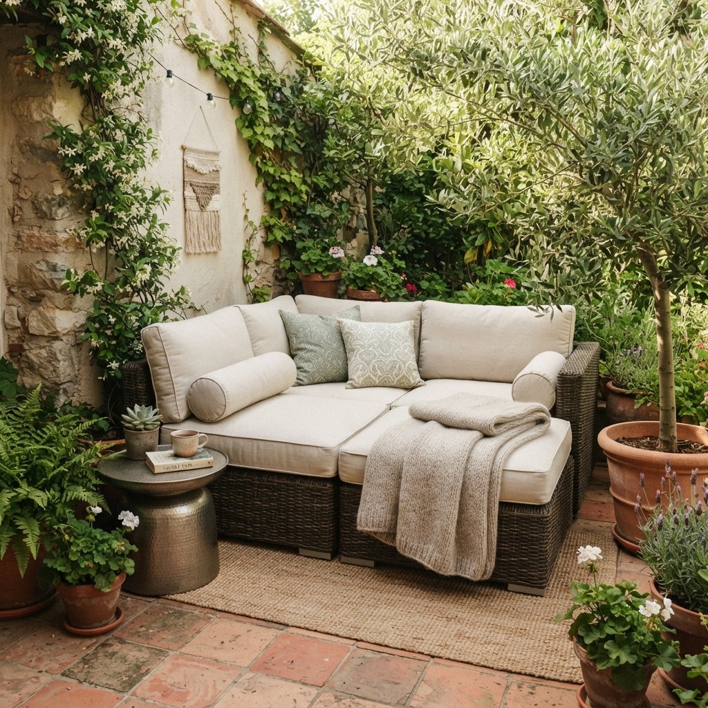 Cozy Small Patio Seating Ideas